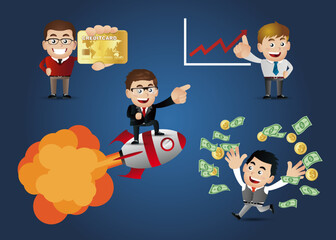 Business people collection