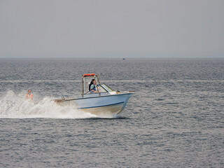 Workboat At Speed