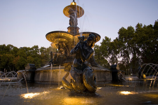 Water Fountain, Parque General San Martin, Mendoza, Argentina