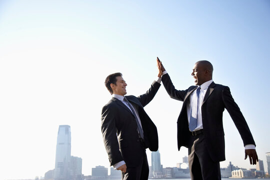 Businessmen Outdoors