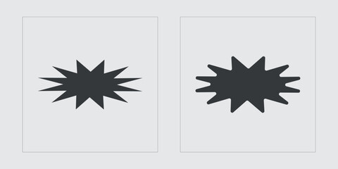 Collection of Y2K elements. Retro futuristic graphic ornaments. Objects in y2k style. Isolated on black background. Vector illustration