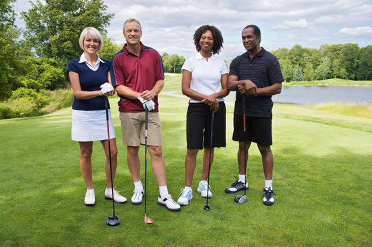 Group Portrait of Golfers