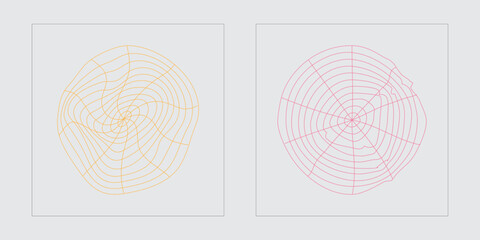 Vector set of Y2K. Brutalism star and flower shapes. For modern T-shirts designed. Projects, posters, banners. Vector illustration