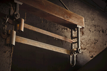 Scale, Smitty’s Market, Lockhart, Caldwell County, Texas, USA