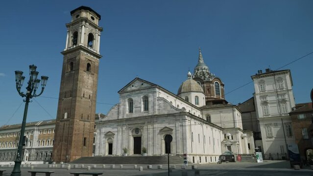 Saint John Baptist Cathedral of Turin, Italy.