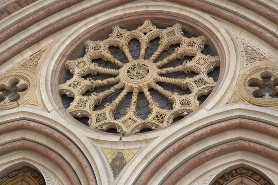 Church Detail, Assisi, Umbria, Italy