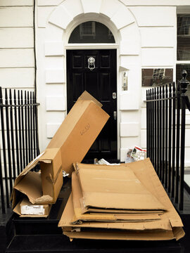 Garbage in Front of Doorway