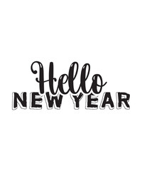 Obraz premium Happy new year 2023 t-shirt SVG design Ai File 