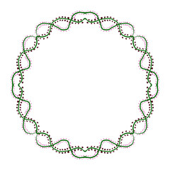 frame with ornament