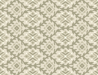 Seamless geometrical wallpaper pattern design