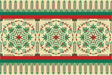 Moroccan seamless border pattern traditional islamic design,mosque decorative elements. Designed for tile, background, wallpaper, clothing, wrapping, fabric, Batik, embroidery style.