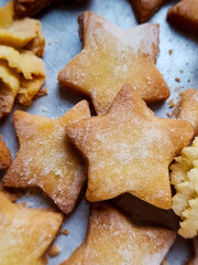 christmas cookies on the table