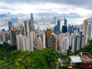 Hongkong city skyline
