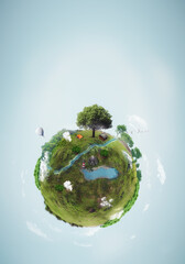 green planet earth © adimas