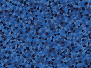 背景素材 幾何学模様 三角パターン 青色 紺色