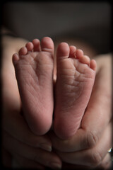Fototapeta premium Baby feet