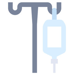 IV BAGS flat icon