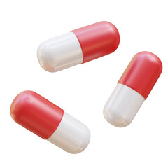 Medicine Pills 3D Render