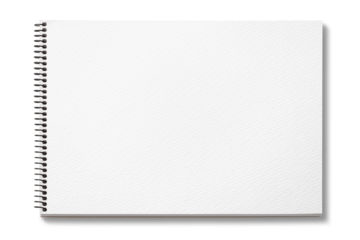 空白のスケッチブック