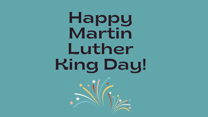 Martin Luther King Day with party