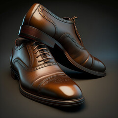 Mens Dress Shoes AI Generated