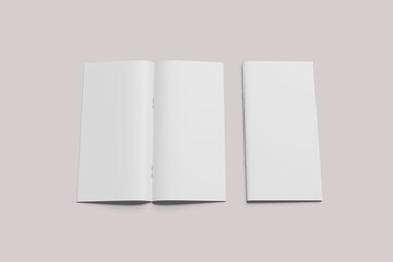 DL Bi-Fold Brochure Mockup