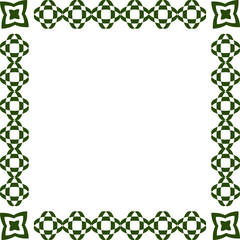 Obraz premium An abstract transparent celtic frame design element.