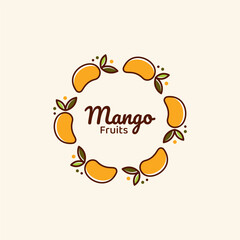Mango Ornament Concept Logo Design