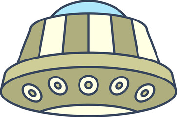 flying saucer icon