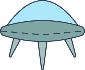 Fototapeta na wymiar flying saucer icon