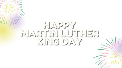 light blue colour Martin Luther King Day transparent image