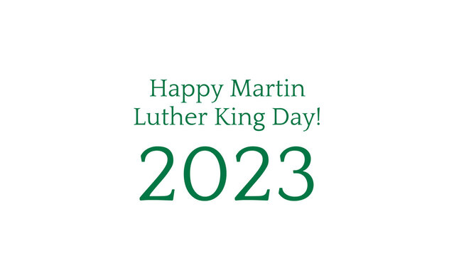 Martin Luther King Day wish transparent image