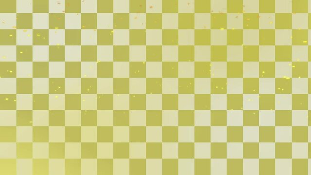 市松模様　和柄　背景　ゴージャス