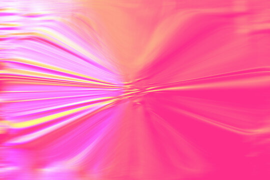 Distortion pink gradient fluid motion energy background. light movement speed effect wave colors