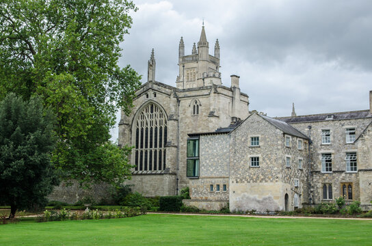 Chapel and other school buildings at Winchester College, Hampshire