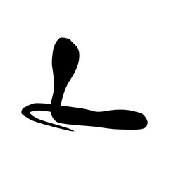 King Cobra of silhouette