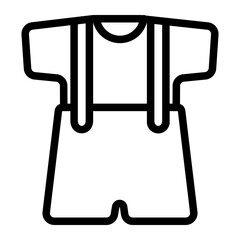 baby clothing icon