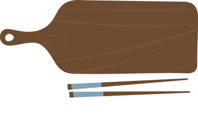 Vector of the sushi element