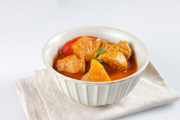 Thai Pineapple Curry with chicken