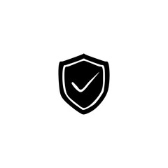 Security shield protected hand drawn icon.