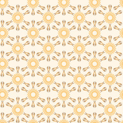 Fototapeta premium Abstract geometric seamless pattern