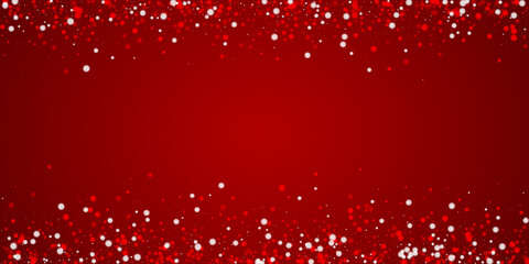 Snowfall overlay christmas background. Subtle