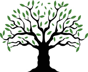 tree vector illustration design arts