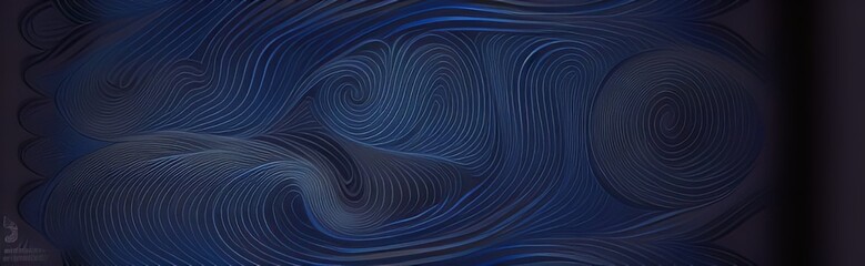 Abstract Dark Blue color background with some waves for design, Dark blue color abstract background.