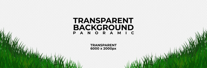panoramic background transparent grass leaf trees green 6000 x 2000px