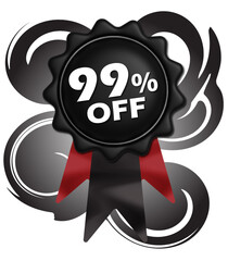 label, offer, promotion, discount, tag, black week banner