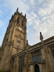 Fototapeta premium Gothic cathedral in Leeds, Northern England
