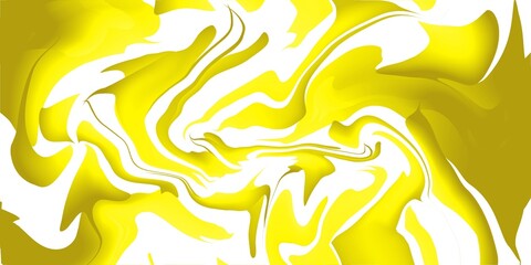 Fototapeta na wymiar Yellow white wavy background 