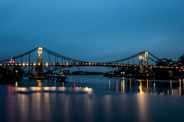 Obraz premium Kaiser-Wilhelm-Brücke Wilhelmshaven