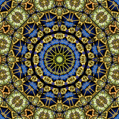 3d effect - abstract polygonal geometric pattern